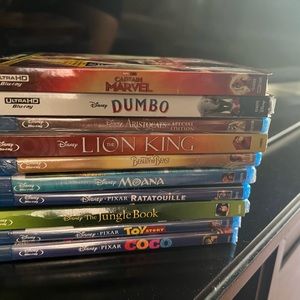 Disney movies unopened bundle